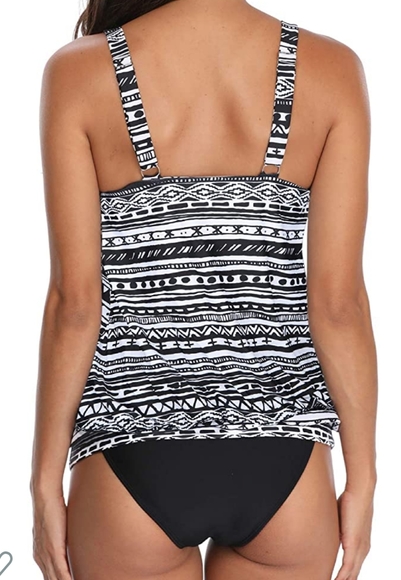 Tankini in tribal print - Picture 3 of 5
